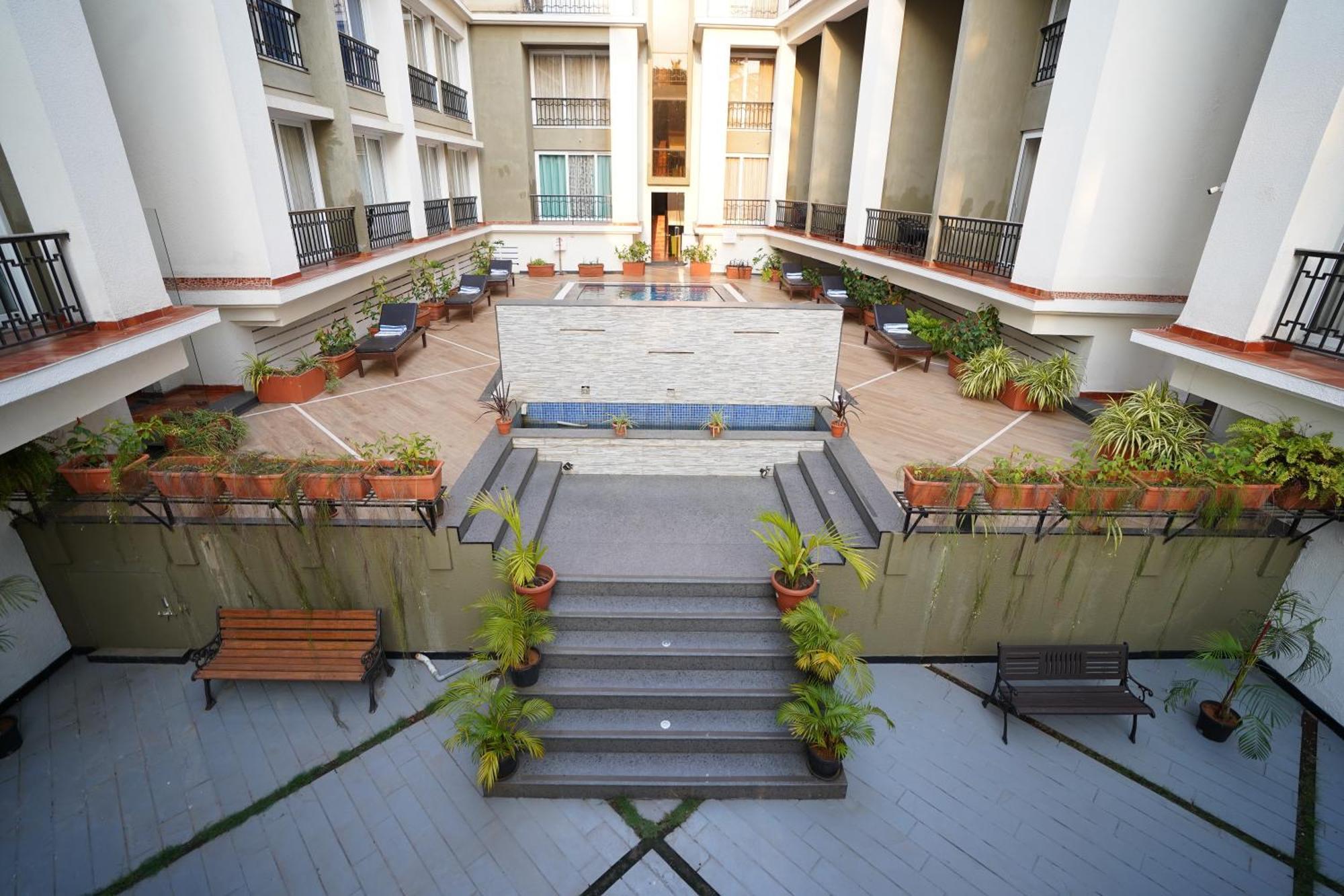 Bellagio Rezidencia 1 Bhk Service Apartments Calangute Exterior foto