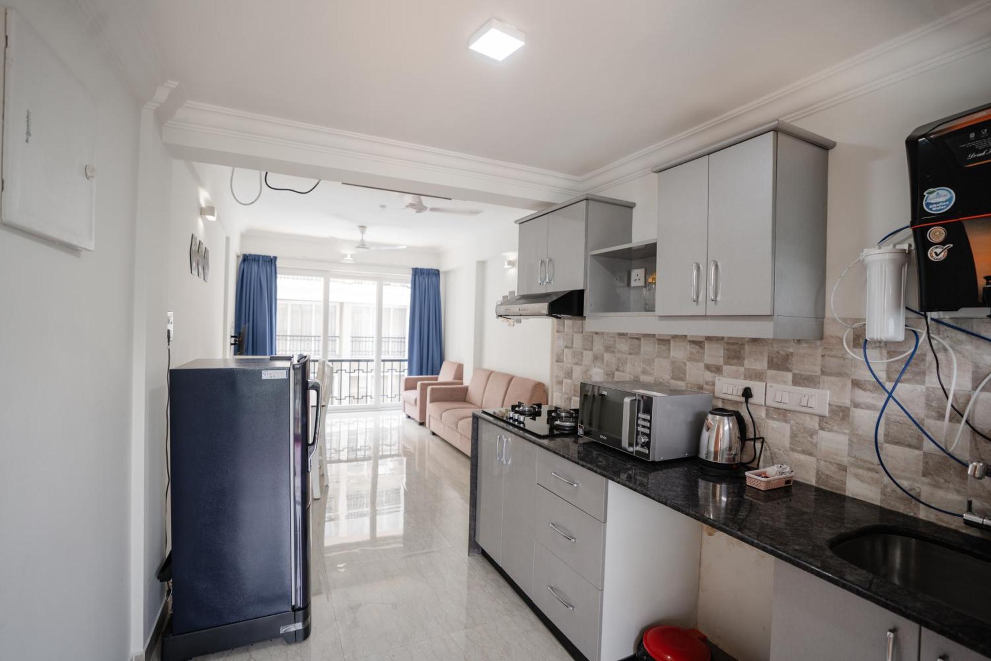 Bellagio Rezidencia 1 Bhk Service Apartments Calangute Exterior foto
