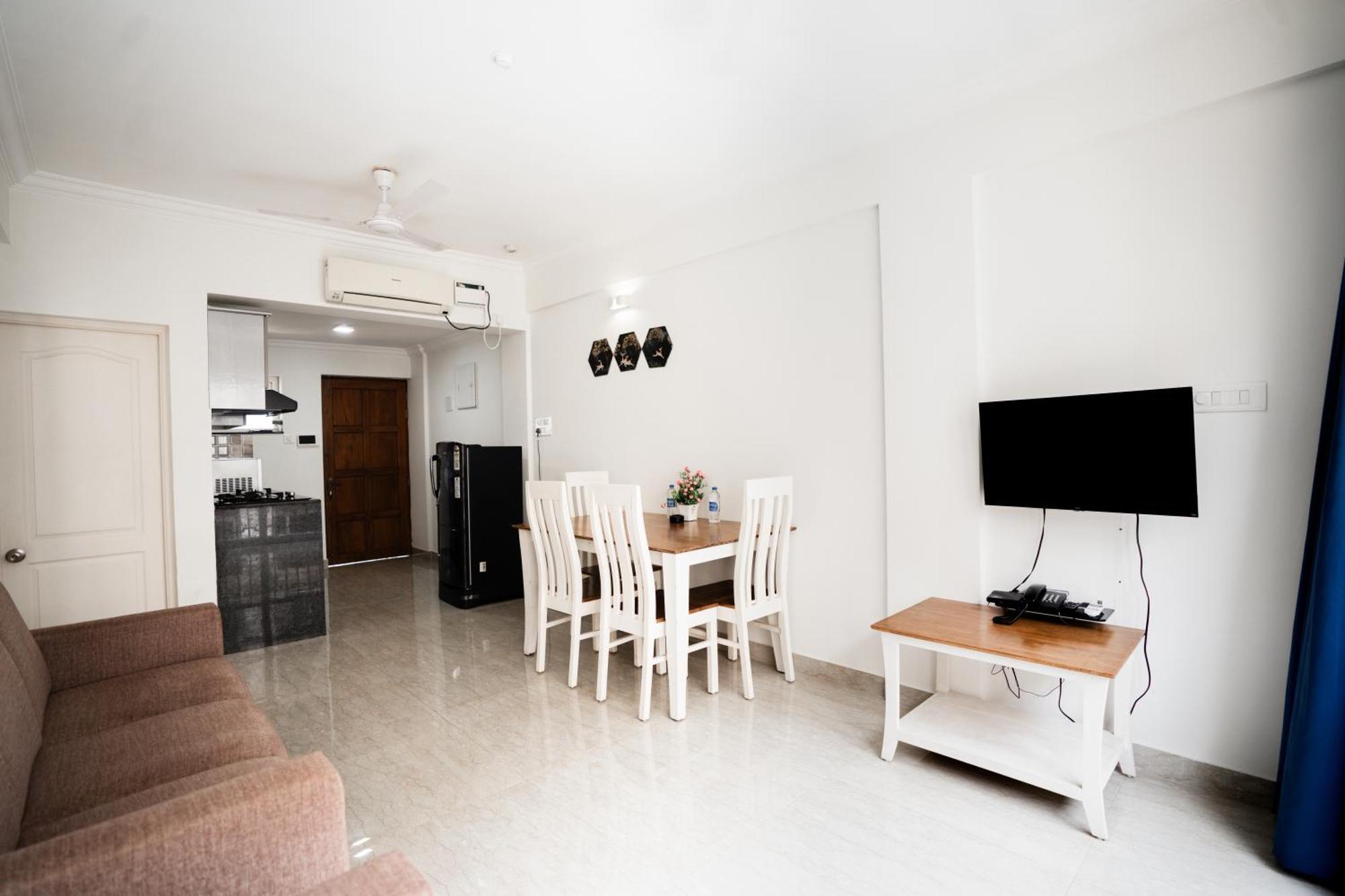 Bellagio Rezidencia 1 Bhk Service Apartments Calangute Exterior foto